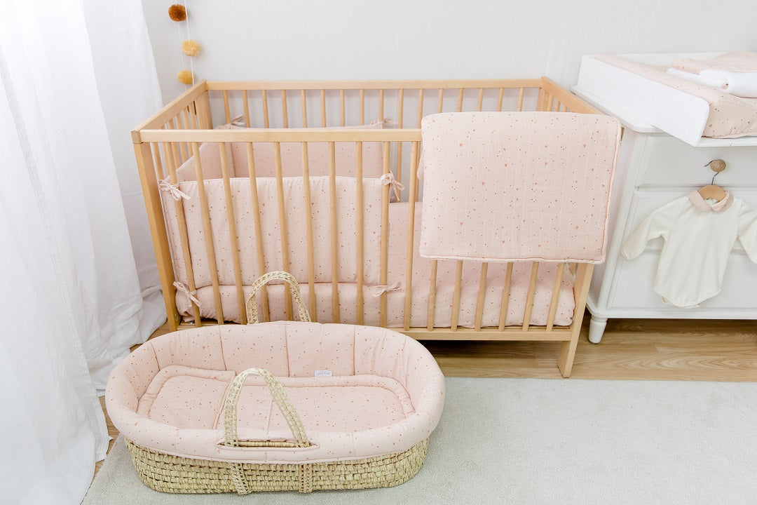Gloop! Moses Basket Pink Sparkle (0-6 months)