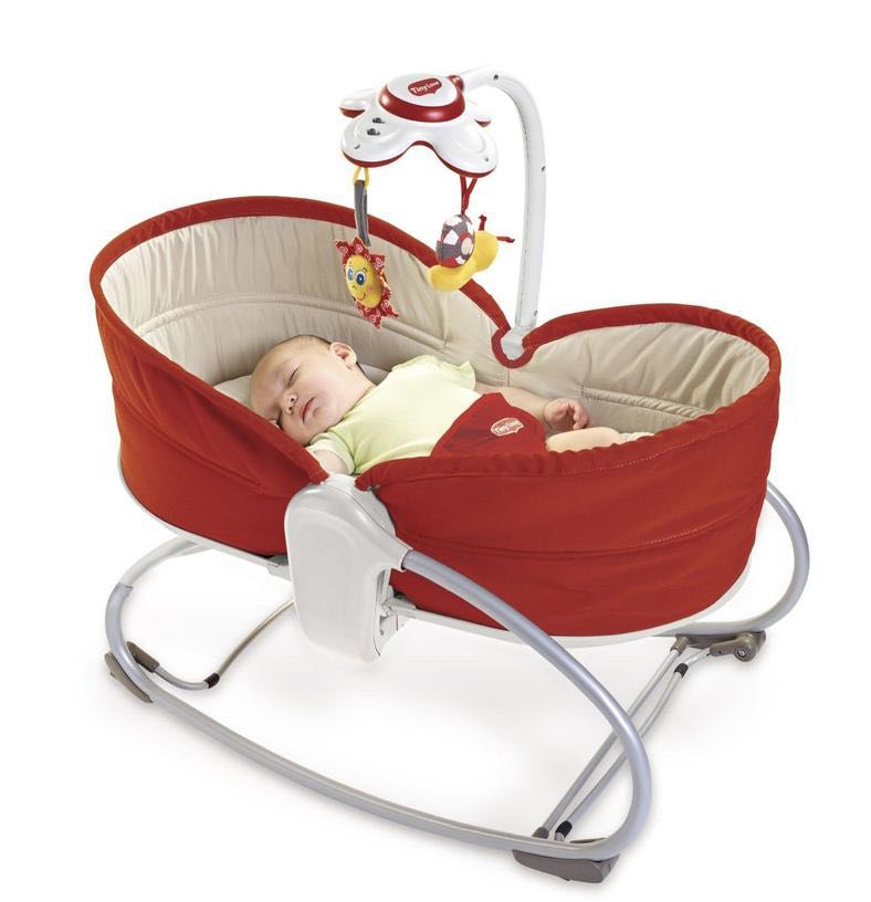 TiTi Baby 3 IN 1 Rocker Napper (Red)