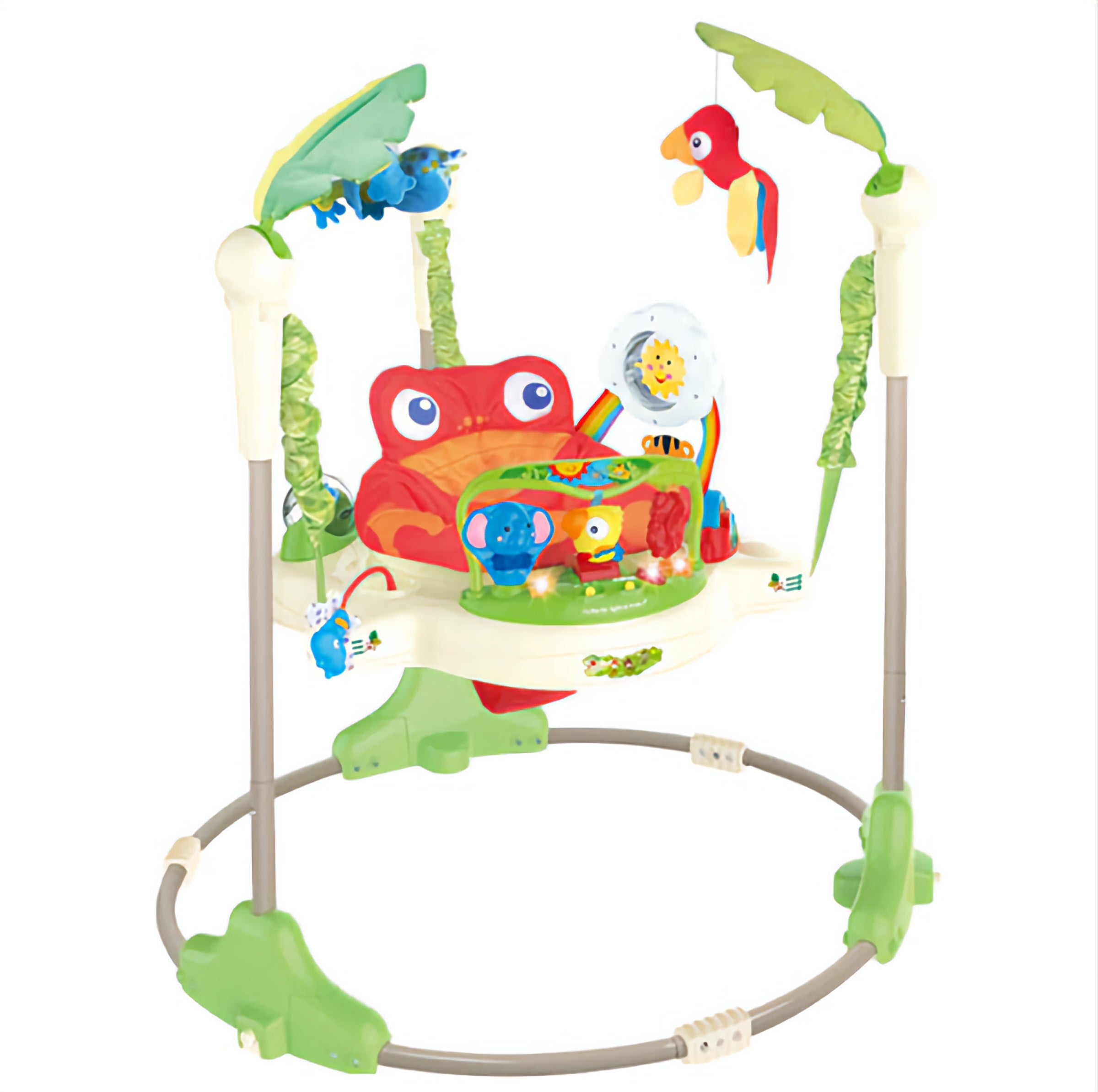 Baby Jumper Forest (White/Green)