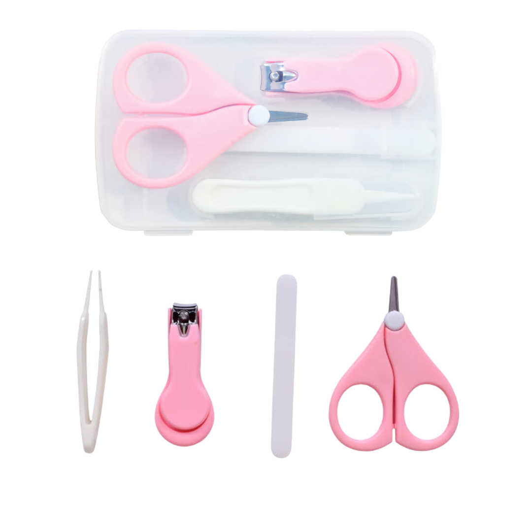 Baby Nail Grooming Set 4in1 - Blue/Pink (Small)
