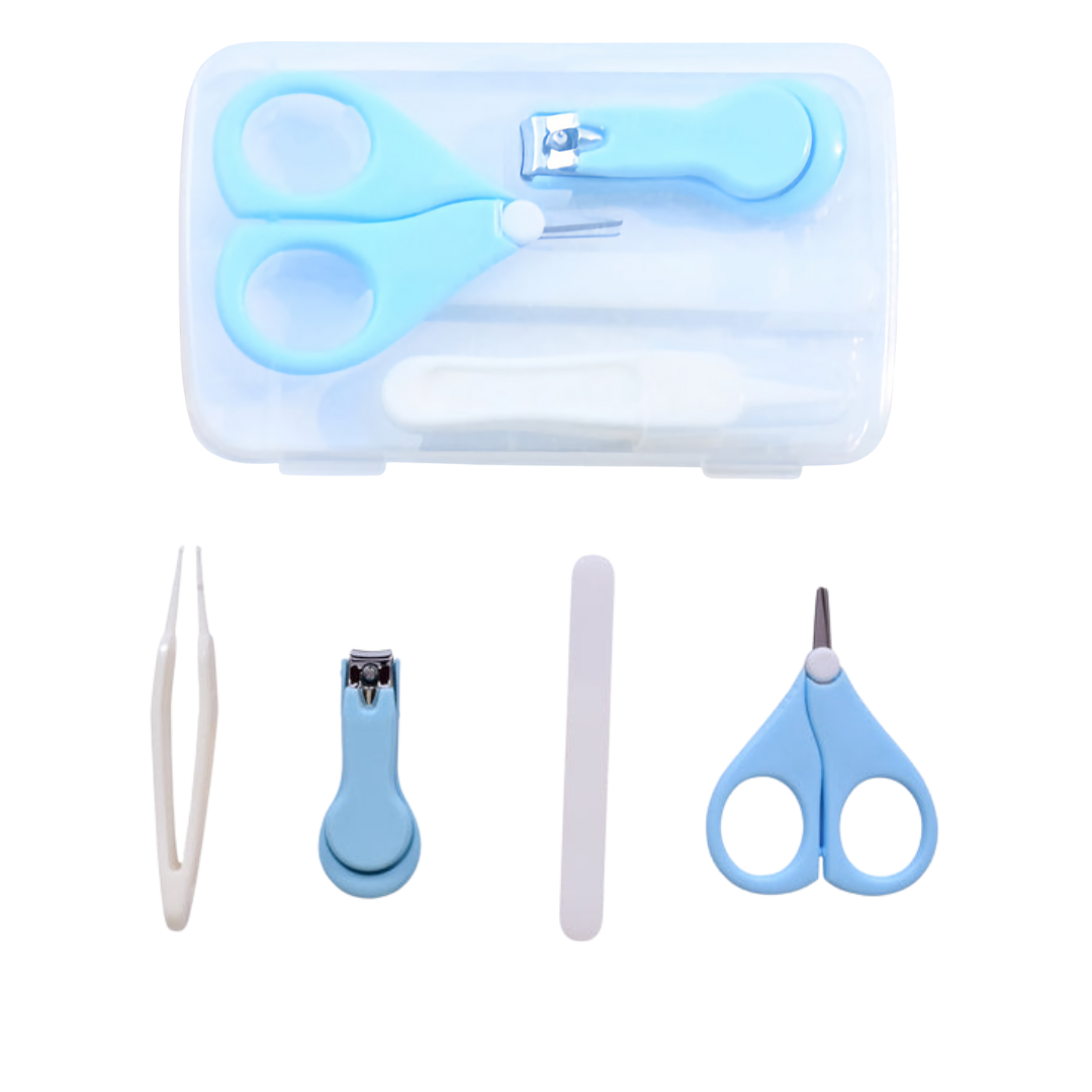 Baby Nail Grooming Set 4in1 - Blue/Pink (Small)