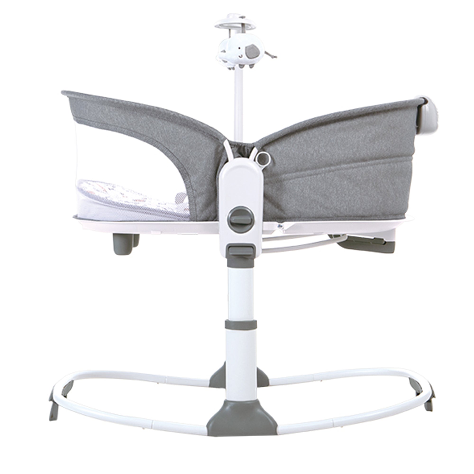 6 in 1 Deluxe Multi Functional Bassinet Grey Tiger