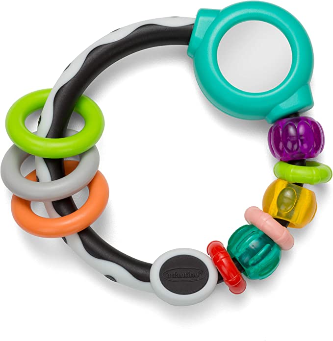 Infantino - Shake & Spin Rattling Ring