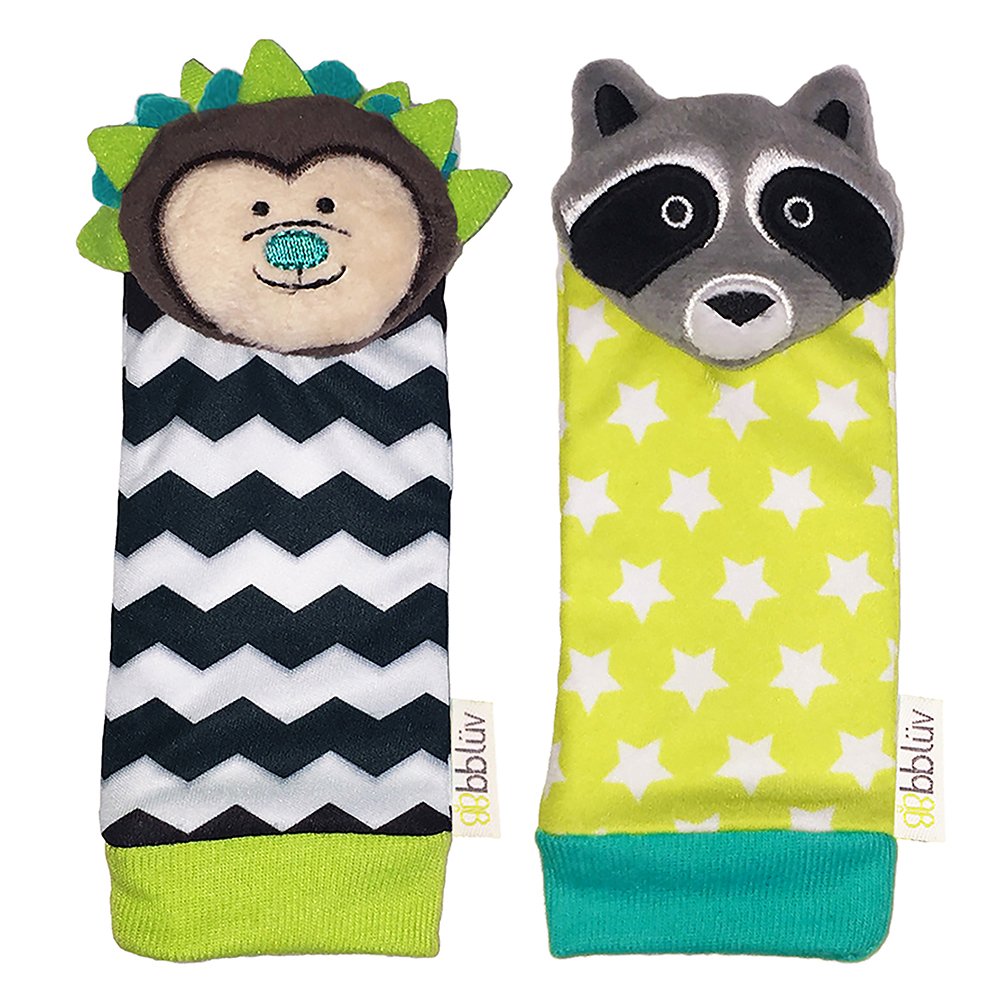 BBLUV - Düo Foot Finders (Hedgehog and Racoon)