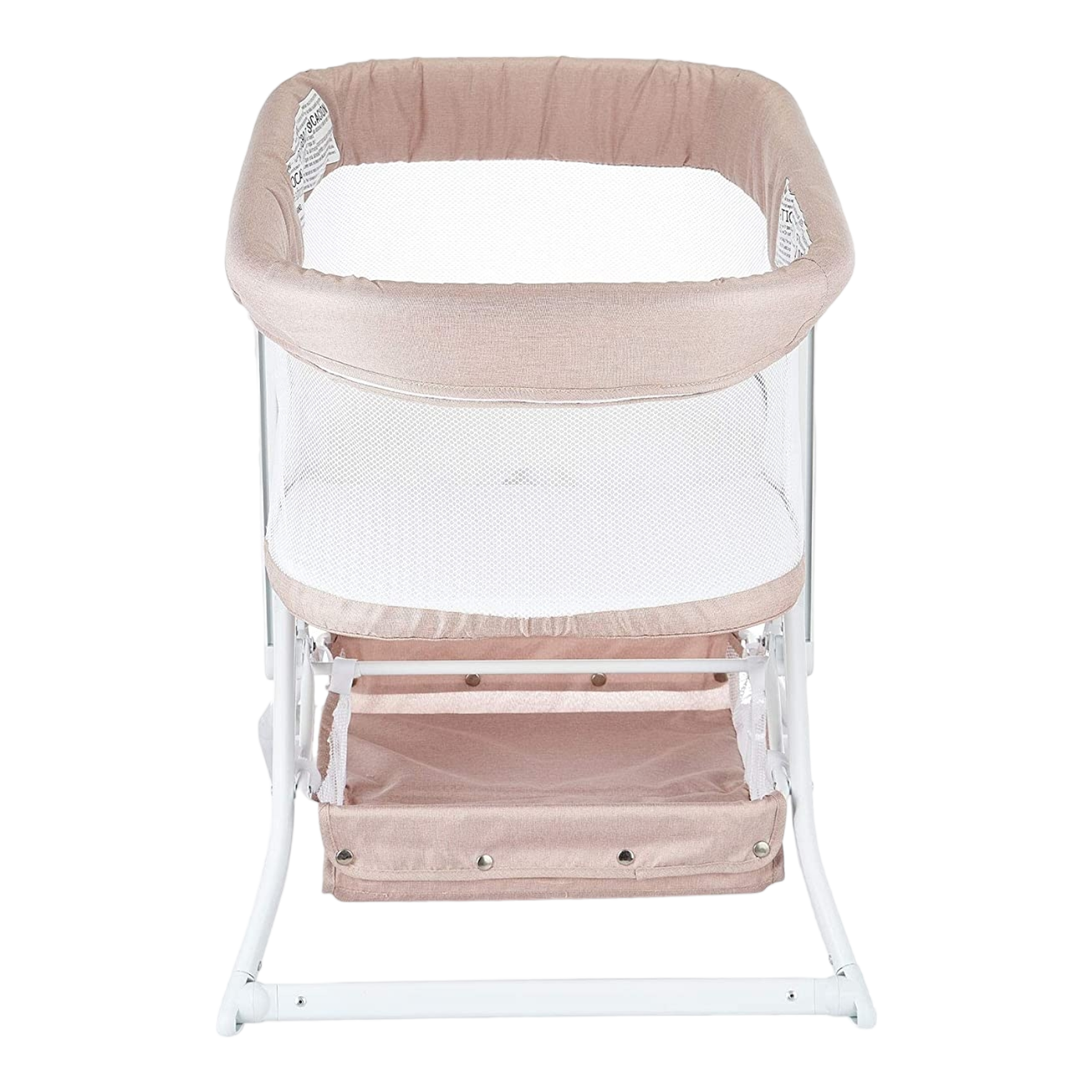 (Pamo Babe) 2in1 Foldable Bassinet - Pink
