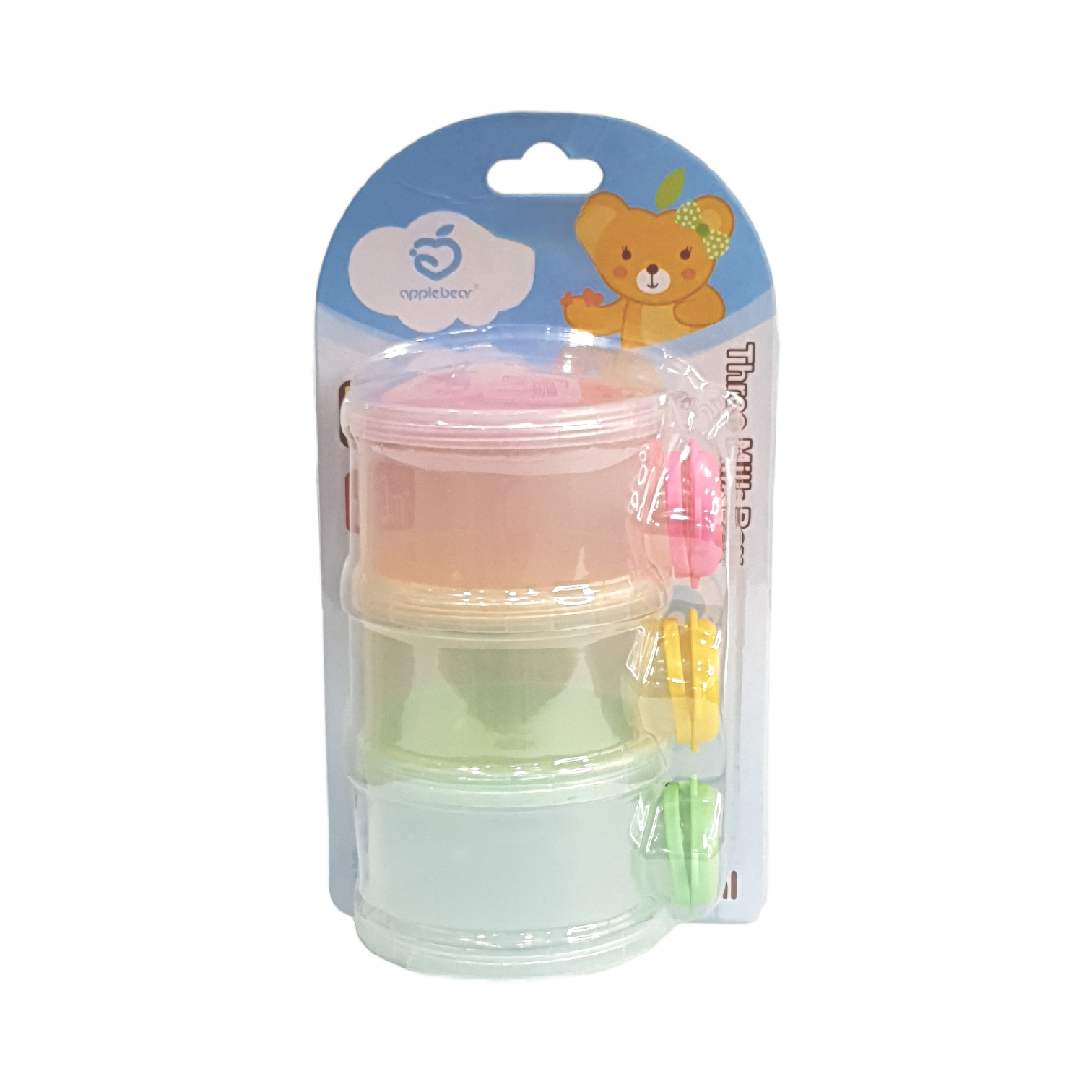 Baby Milk Powder Storage Bottle Box - 3 Layers