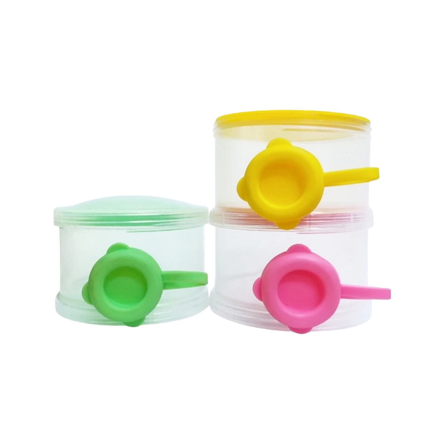 Baby Milk Powder Storage Bottle Box - 3 Layers