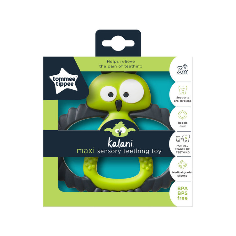 Tommee Tippee Kalani Maxi Teether, Sensory Teething Toy (3 months+)