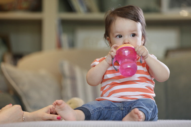 Tommee Tippee Easy Drink Cup, 230ml (Blue/Purple)