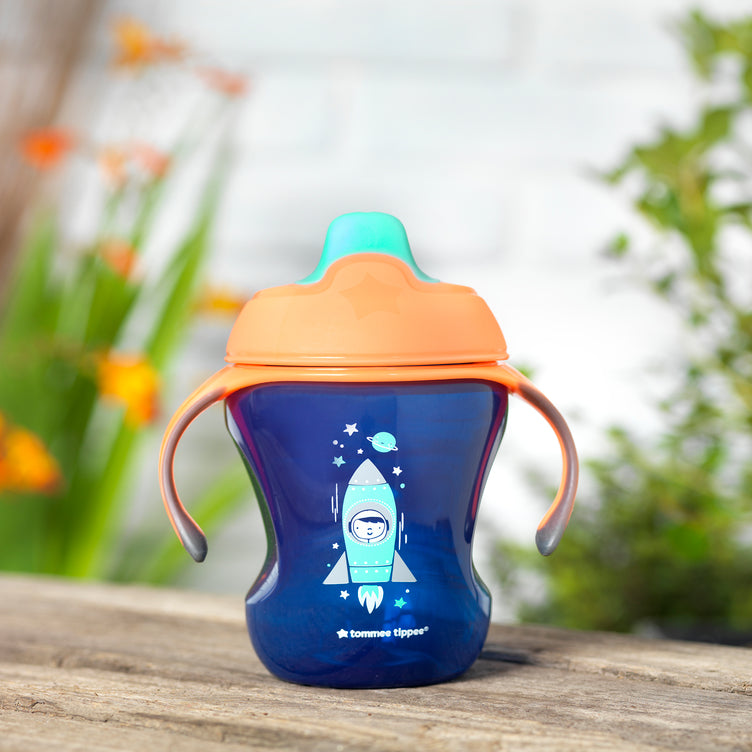 Tommee Tippee Easy Drink Cup, 230ml (Blue/Purple)