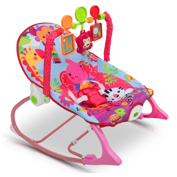 Baby Rocking Chair + Vibration- Elephant
