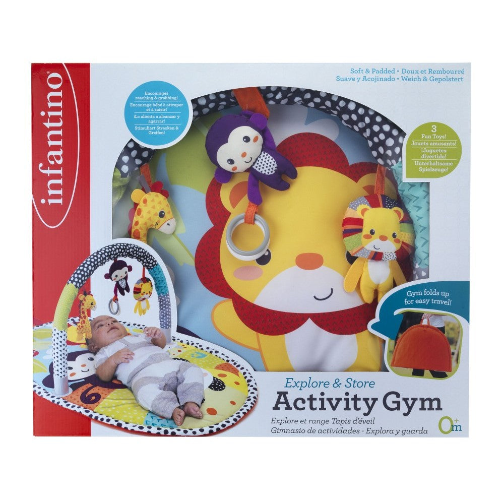 Infantino - Explore & Store Activity Gym (Turtles)