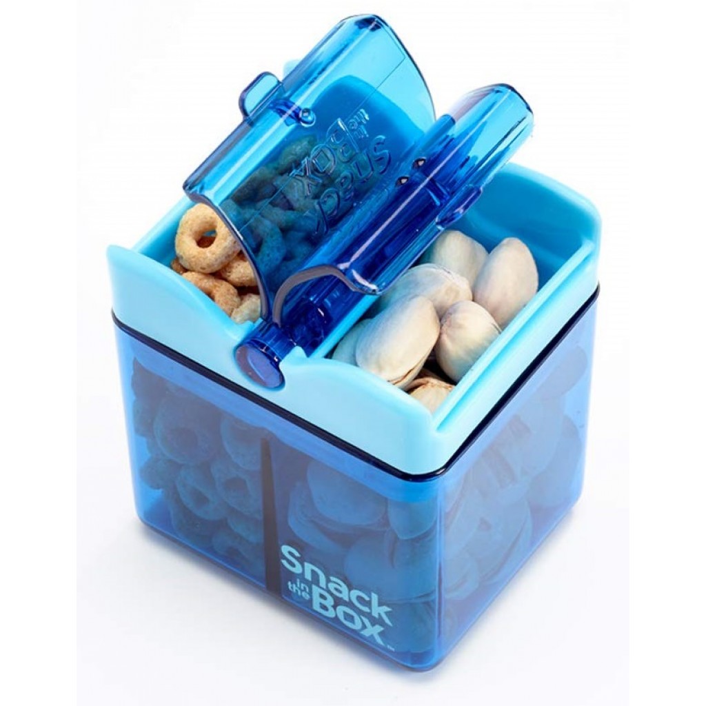 SnackBox - NEW Little Finger Friendly Snack Box (Blue)