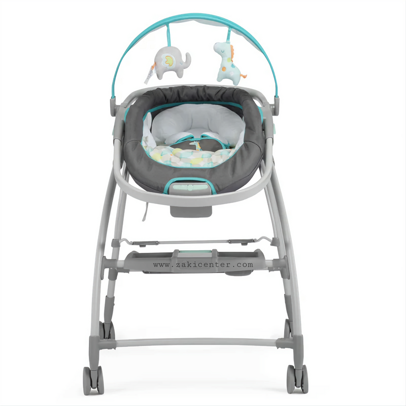 Ingenuity 2in1 Mobile Lounger Feeding Chair Bouncer with Mobile
