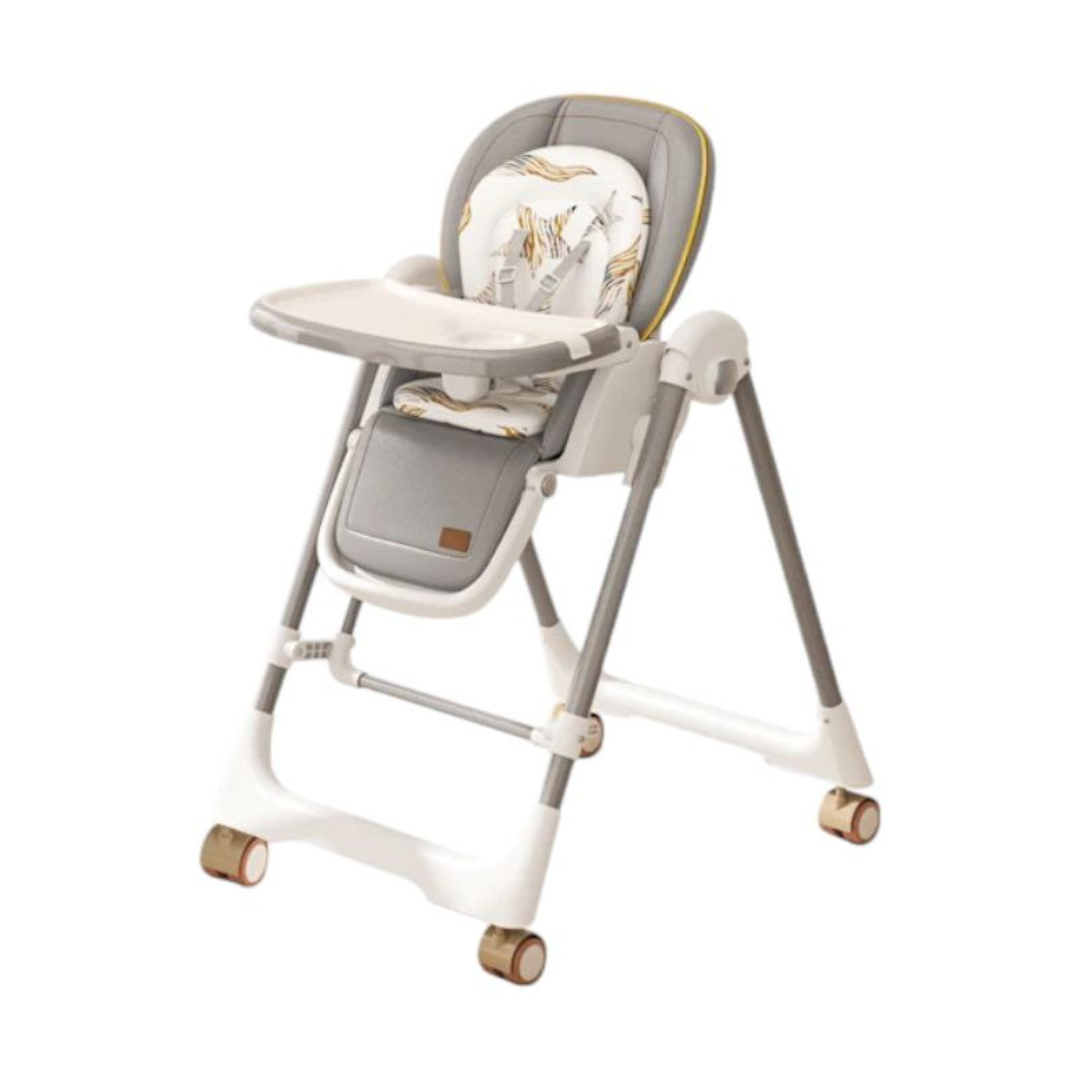 Baby 2in1 Highchair & Swing Multi-Level - Grey