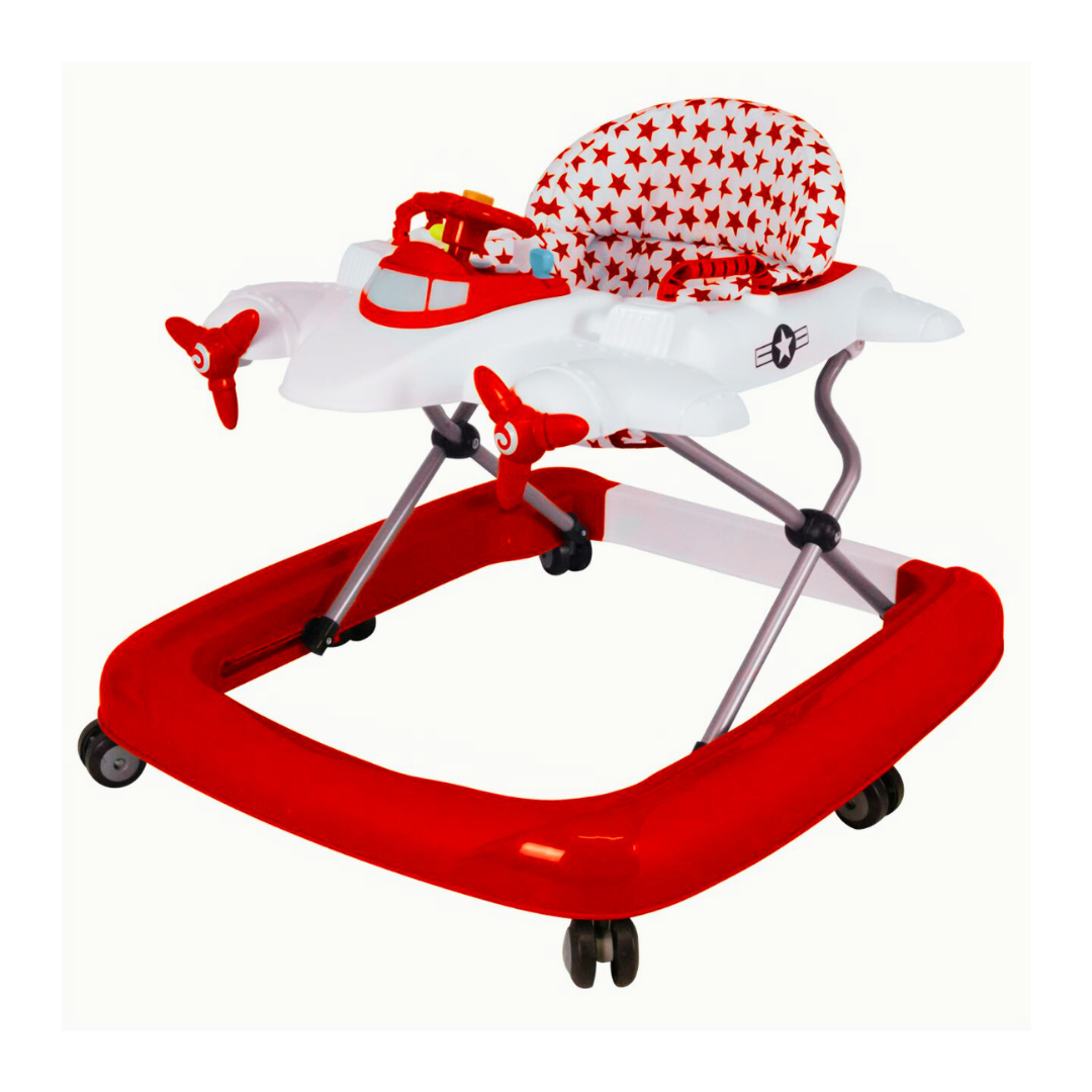 Baby Aeroplane Walker - Red