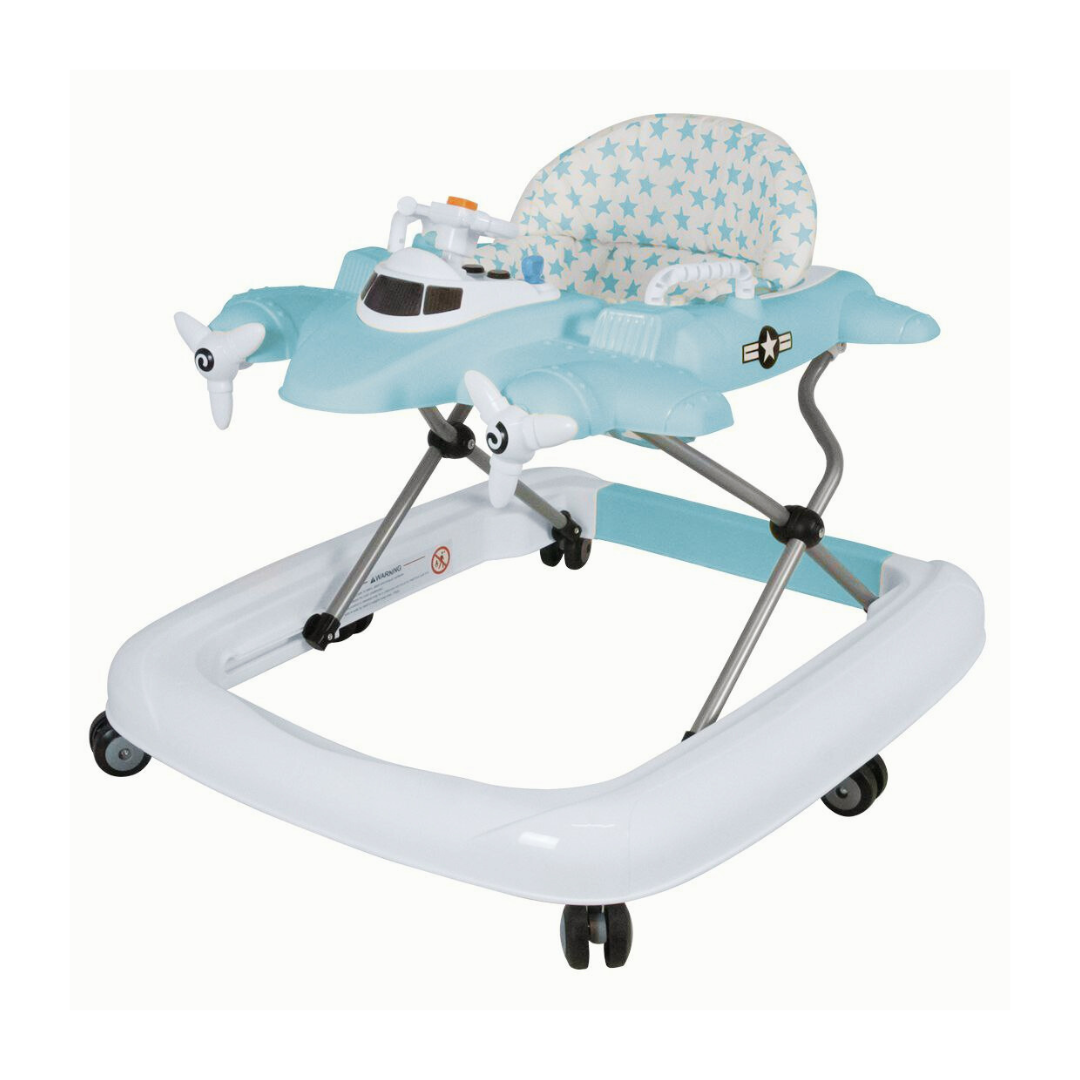 Baby Aeroplane Walker - Blue