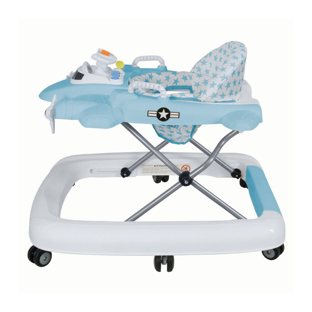 Baby Aeroplane Walker - Blue