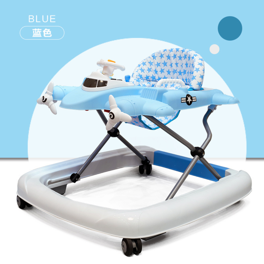 Baby Aeroplane Walker - Blue