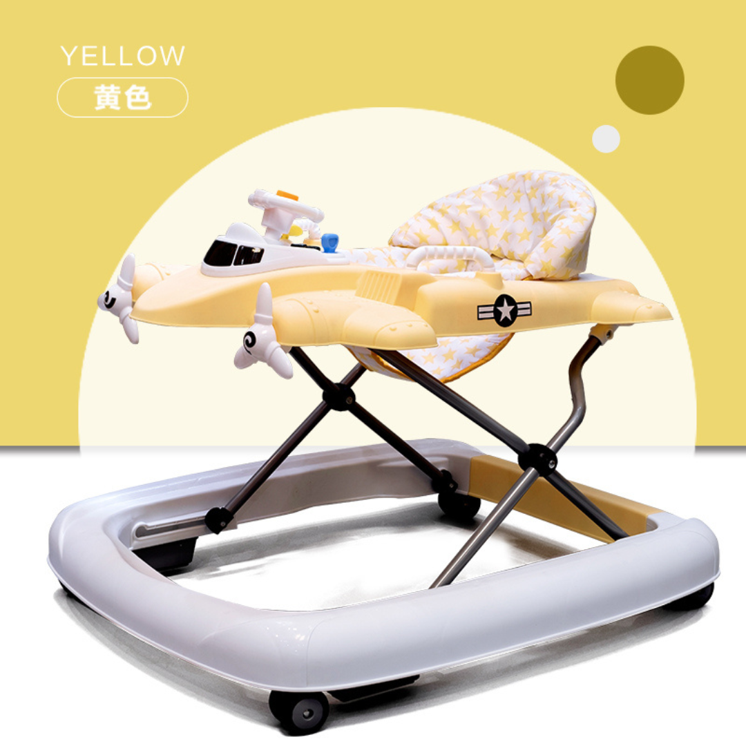 Baby Aeroplane Walker - Yellow