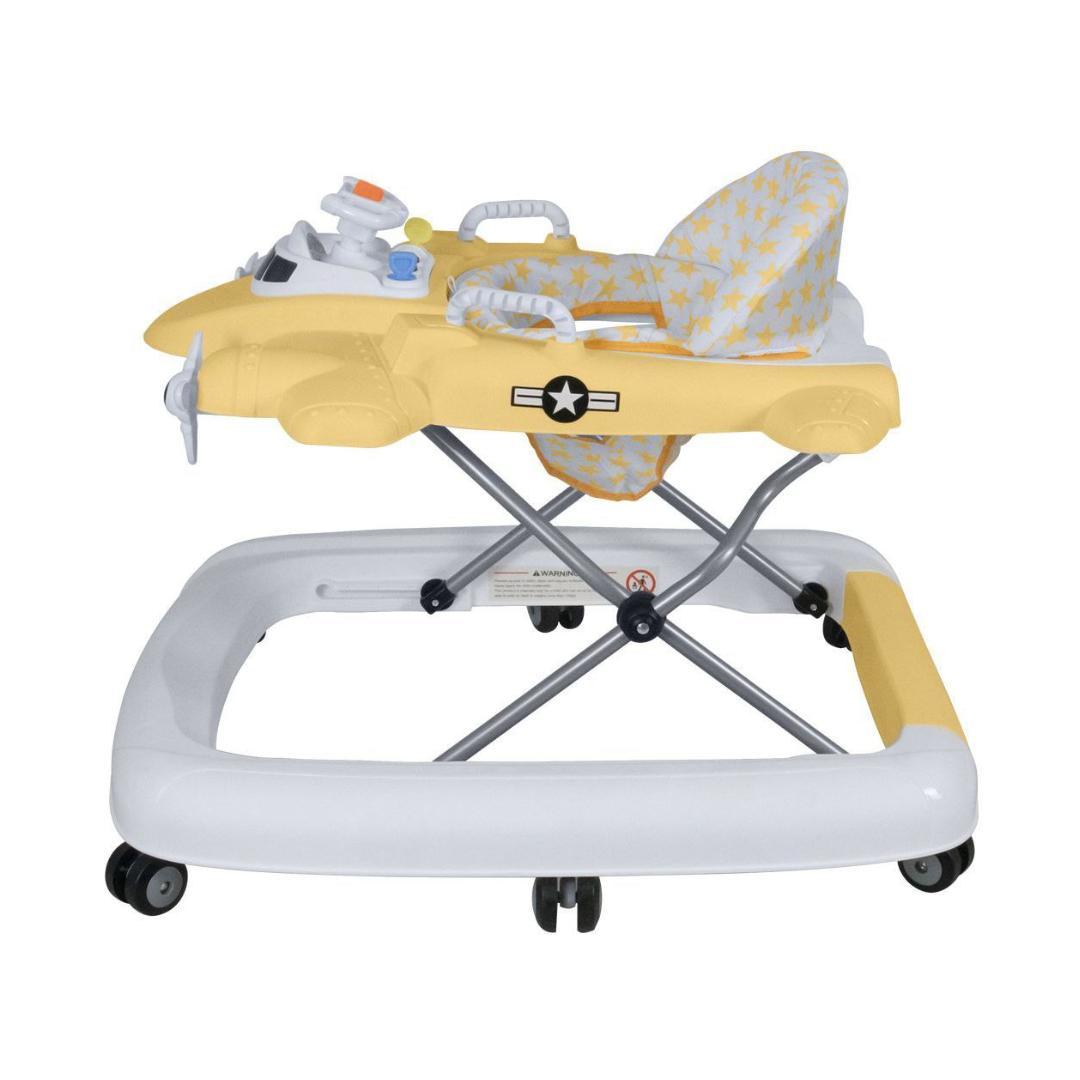 Baby Aeroplane Walker - Yellow