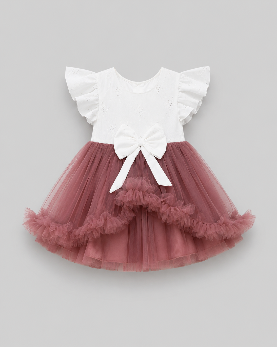 ZAKI-Baby Girls Fancy Party Frocks 0-18 Months