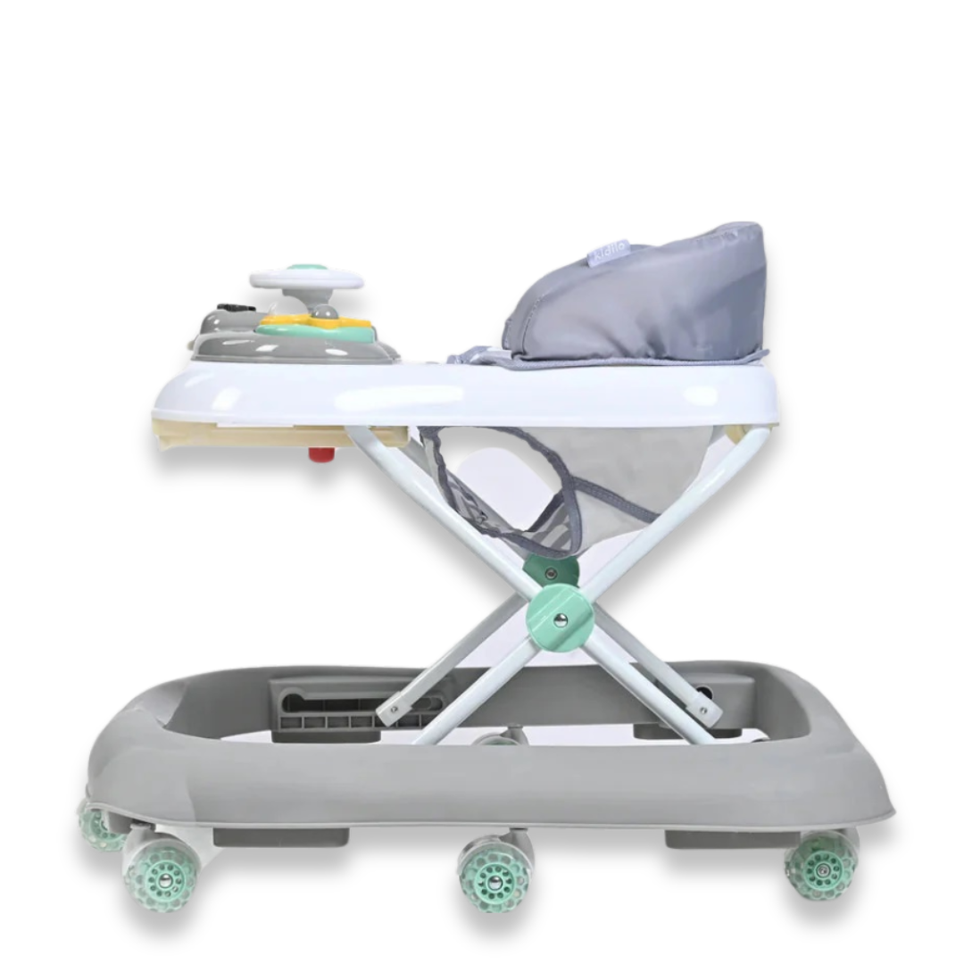 Kidilo 3-Step Walker – Walk, Play & Grow (Grey)