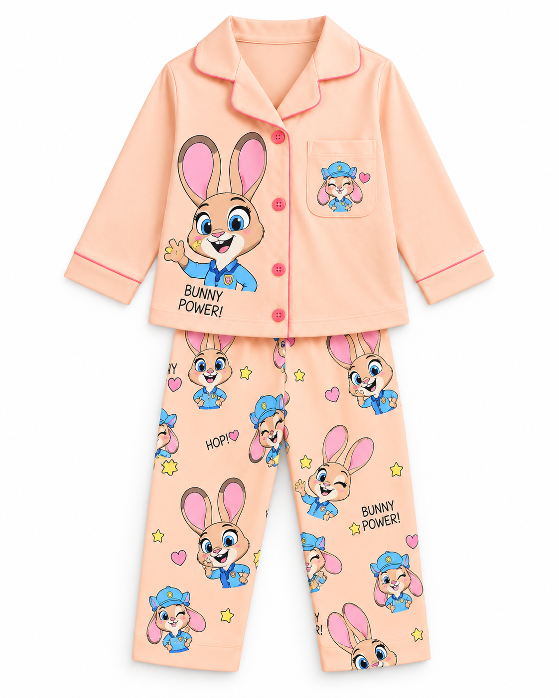 Front Open Pyjama 1-6 Years