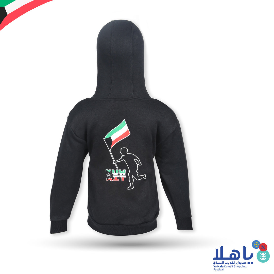 Kuwait National Day Kid's Fleece Hoodie 1-4 Years