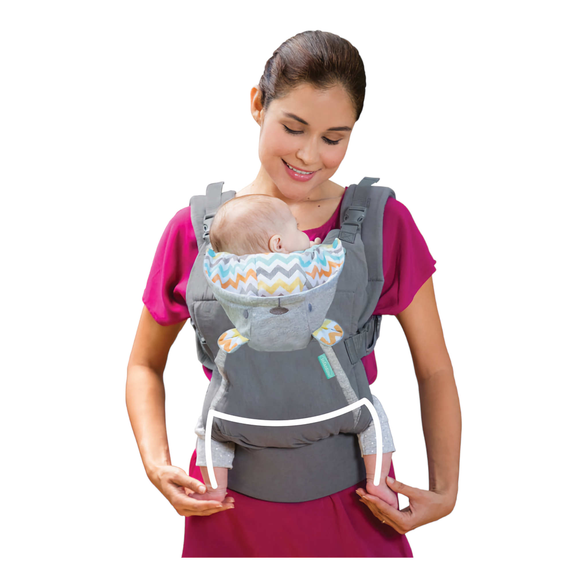 INFANTINO -  Cuddle Up Ergonomic Hoodie Carrier™