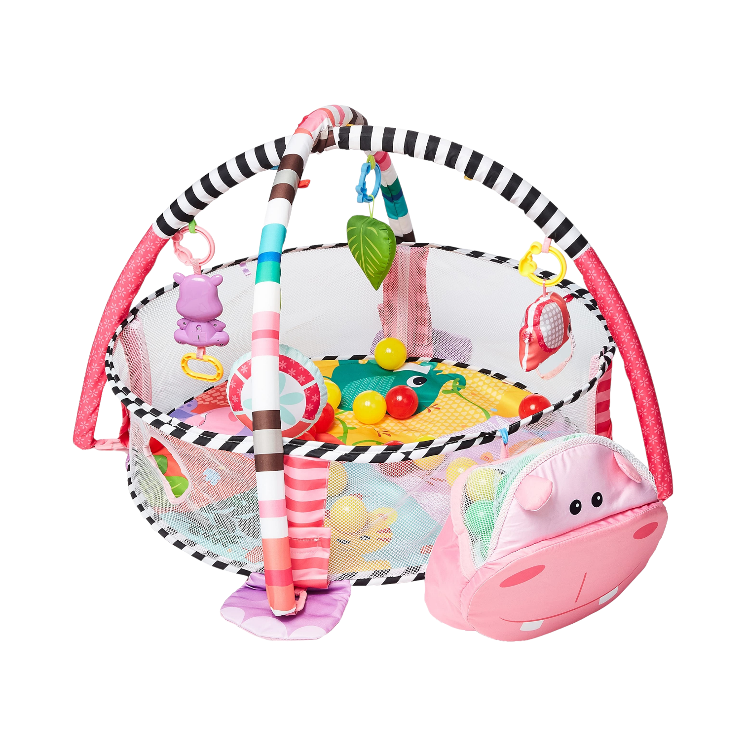 Baby Activity Gym Mat 3-in-1 (Pink)