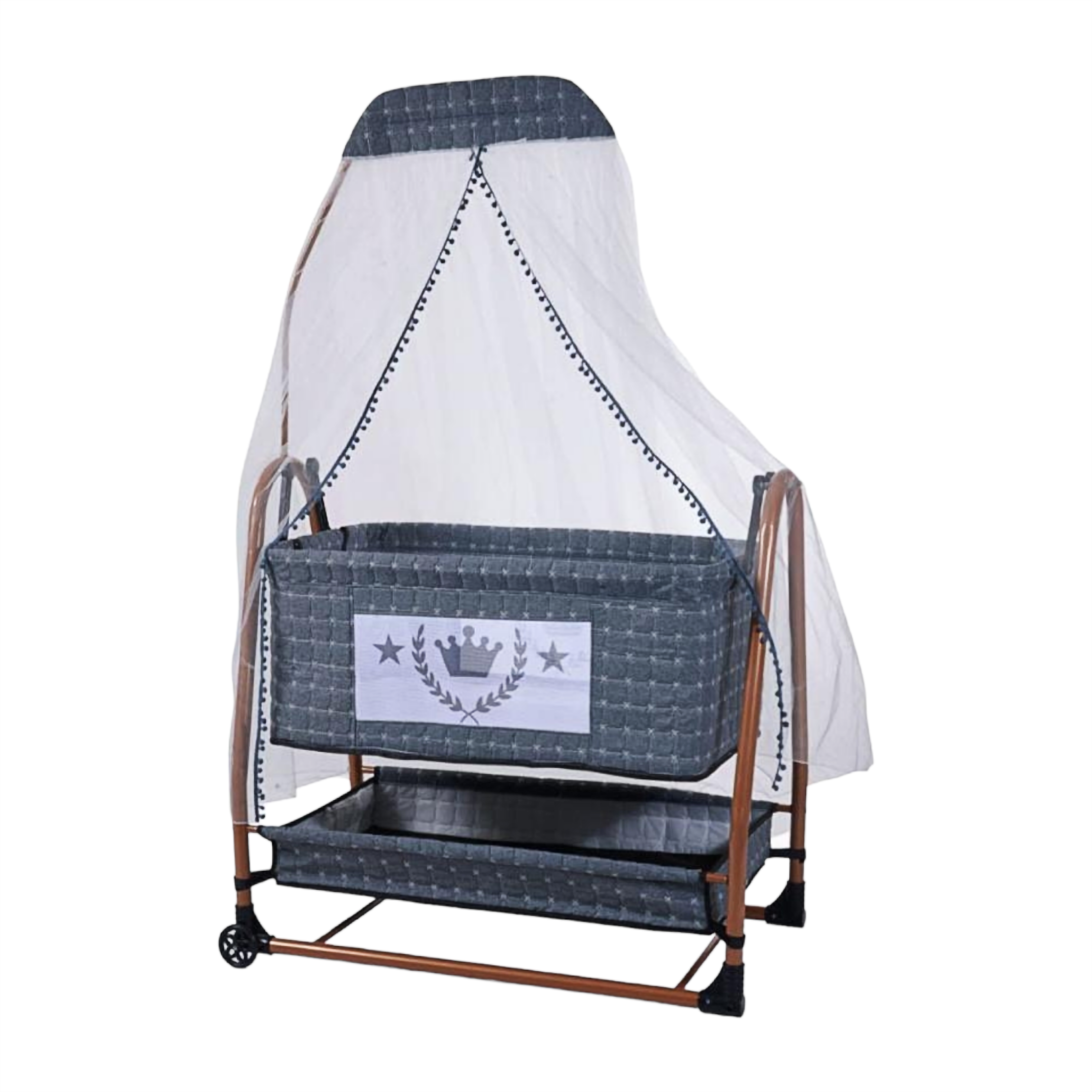 ALUC BEBE Baby Portable Swing Crib with Mosquito Net - Big