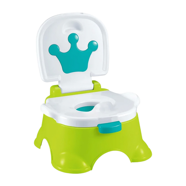 Baby Potty Seat - Green/Pink