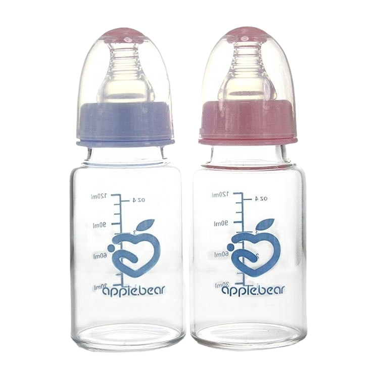 Applebear PP Baby Glass Feeder Bottle 120ml