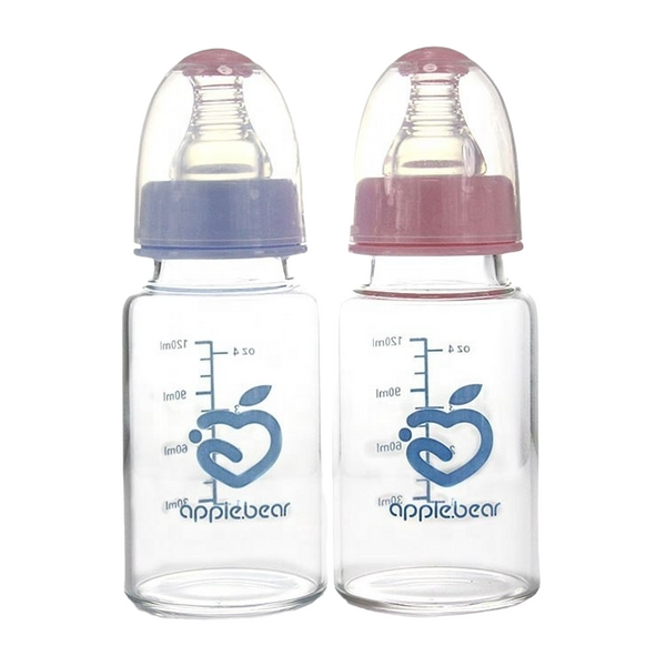 Applebear PP Baby Glass Feeder Bottle 120ml