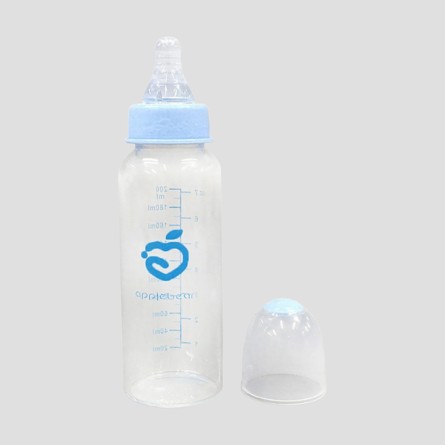 Applebear PP Baby Glass Feeder Bottle 200ml