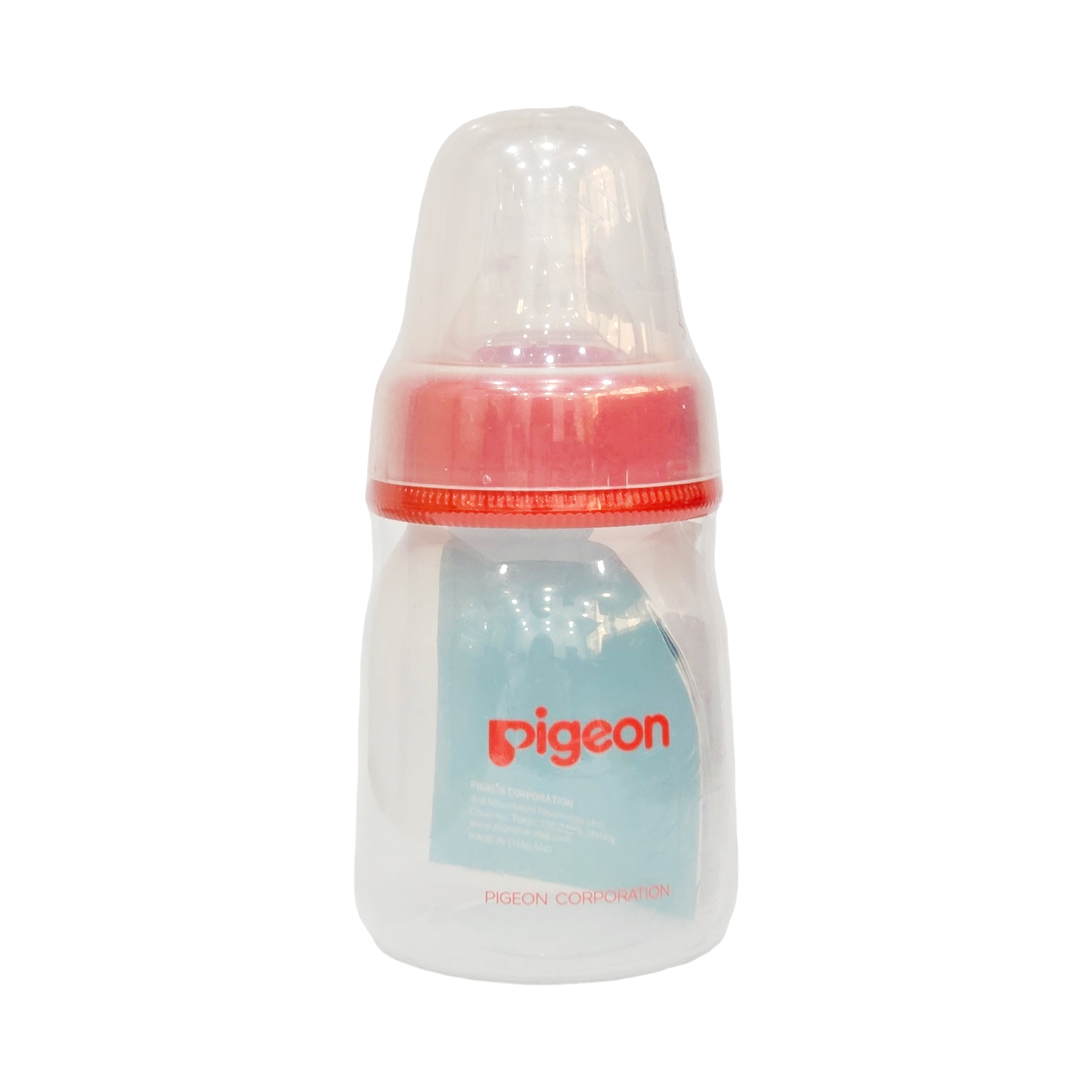 Pigeon Slim Neck Plastic Bottle Clear Cap 50 ml