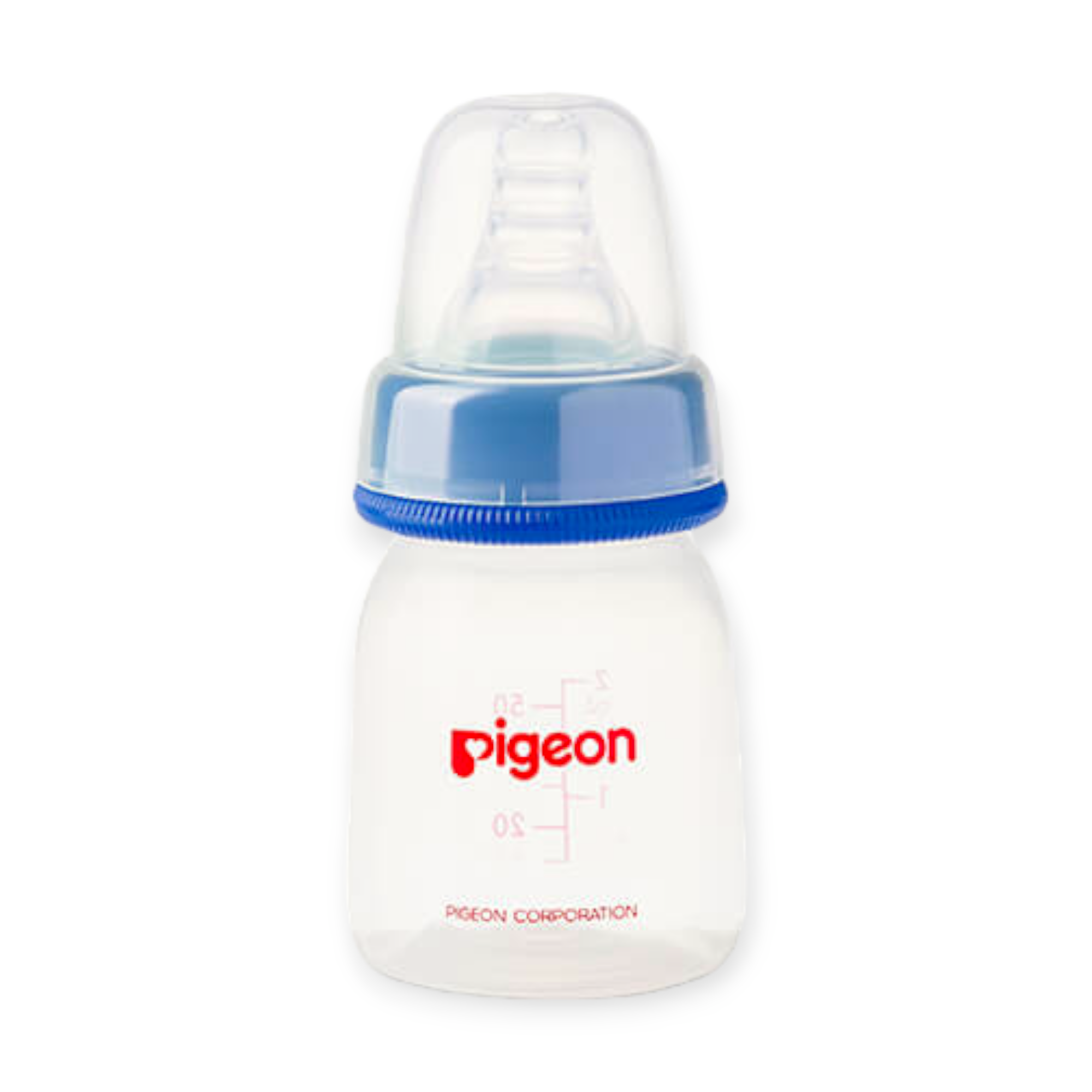 Pigeon Slim Neck Plastic Bottle Clear Cap 50 ml