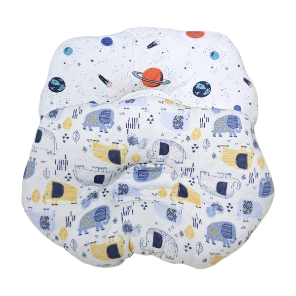 Quilted Baby Pillow Safari/Space