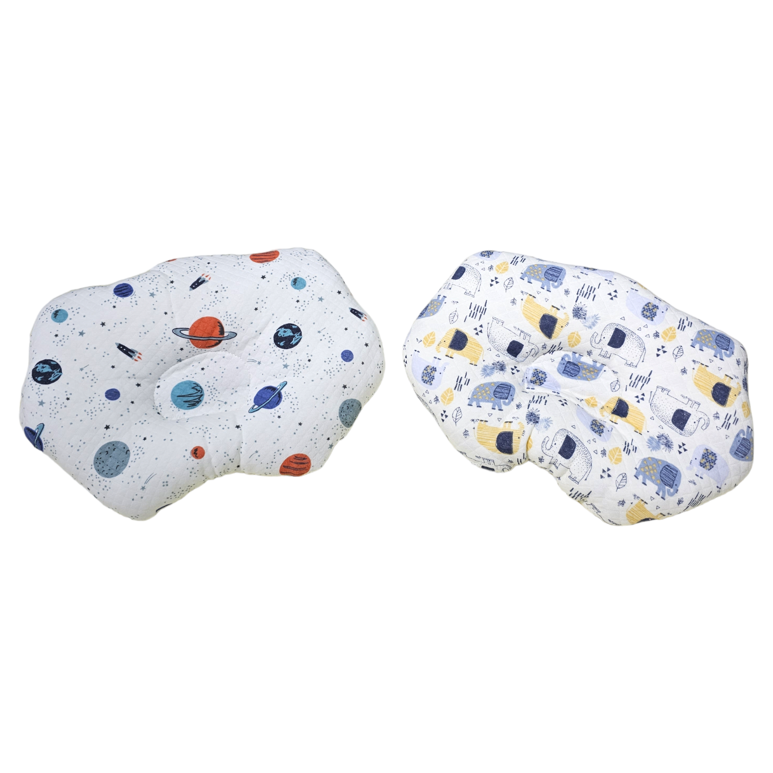 Quilted Baby Pillow Safari/Space