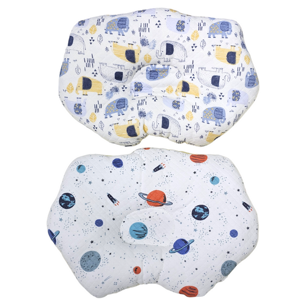 Quilted Baby Pillow Safari/Space