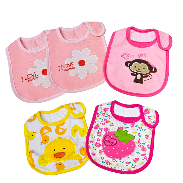 Baby Bib Set 5pcs