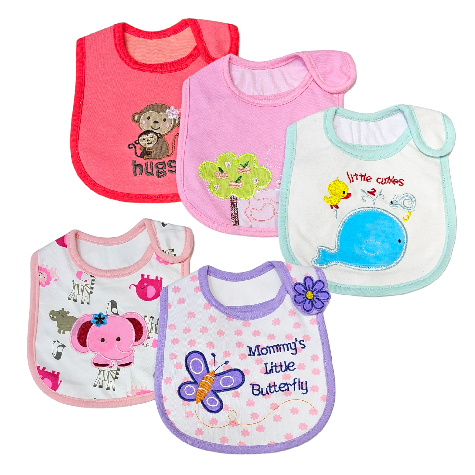 Baby Bib Set 5pcs