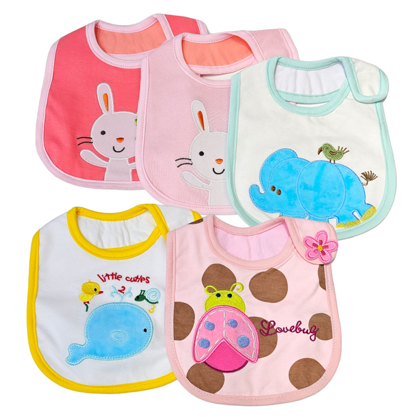 Baby Bib Set 5pcs