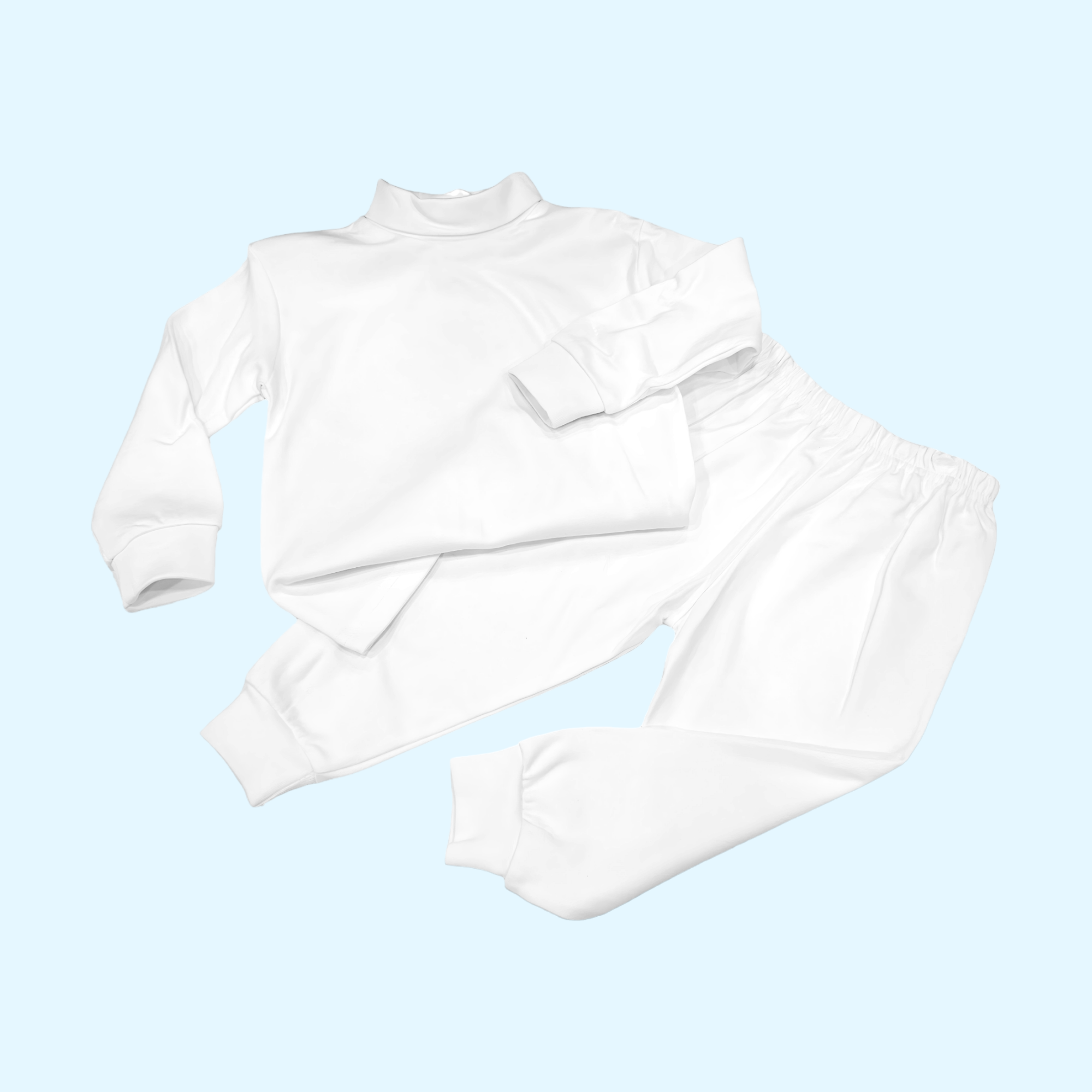 Baby High-Neck Pajamas Set 1-4Y