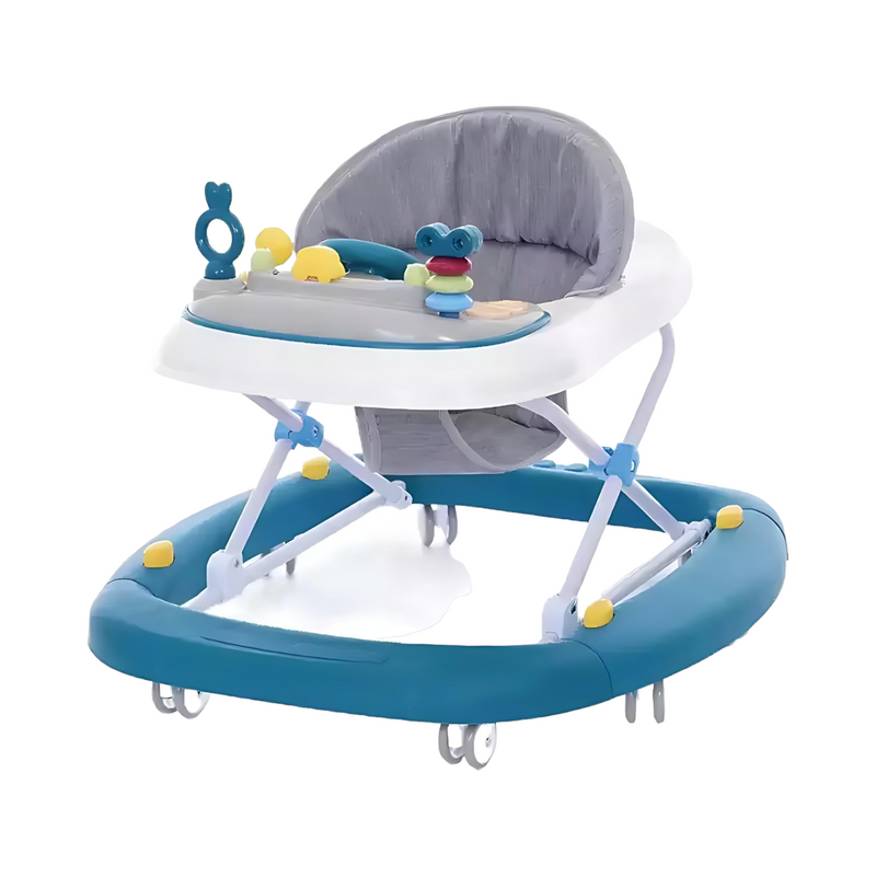 Baby Rocking Walker + Removable Tray (Blue)