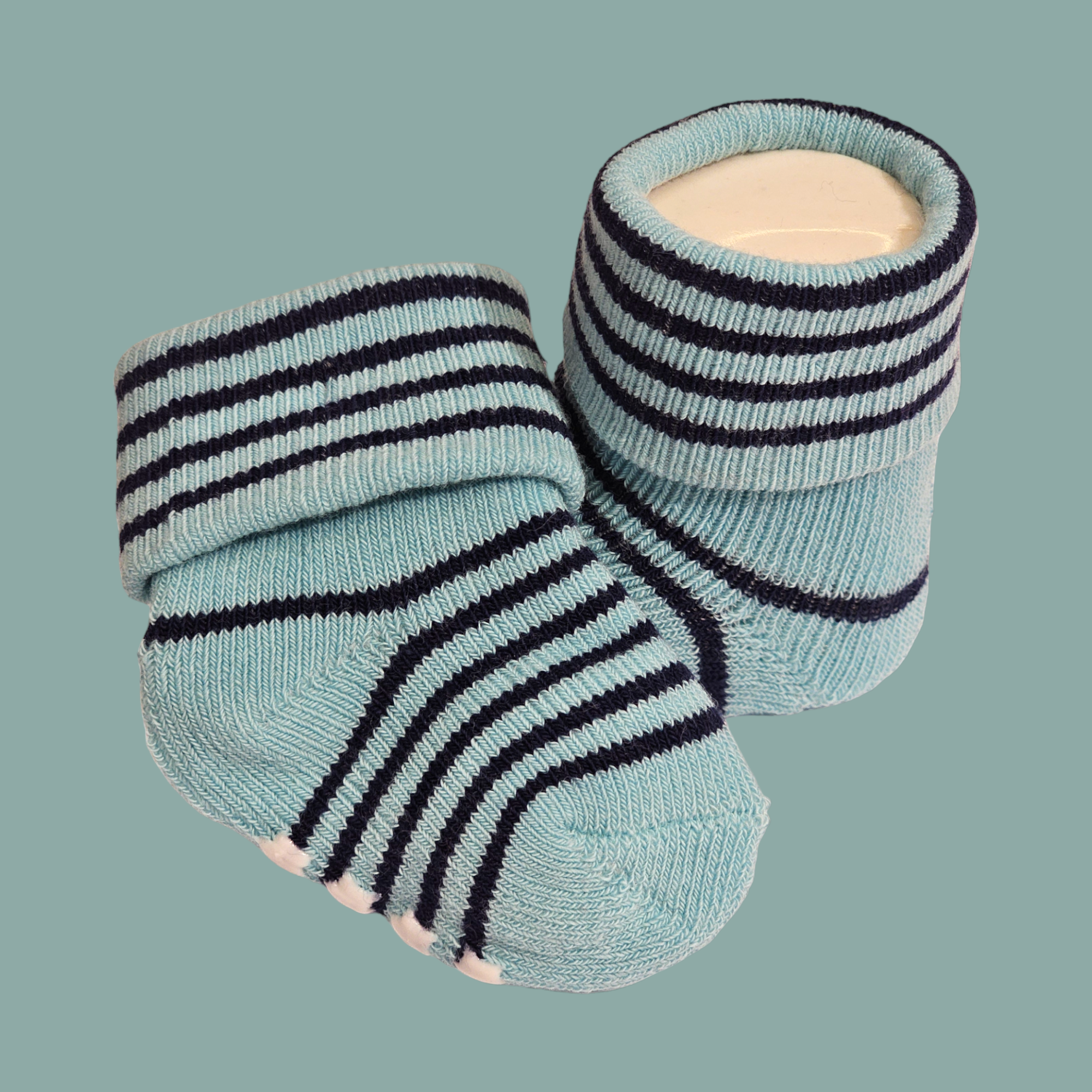 Hudson Pack of 3 Baby Boy Socks (0-6M)