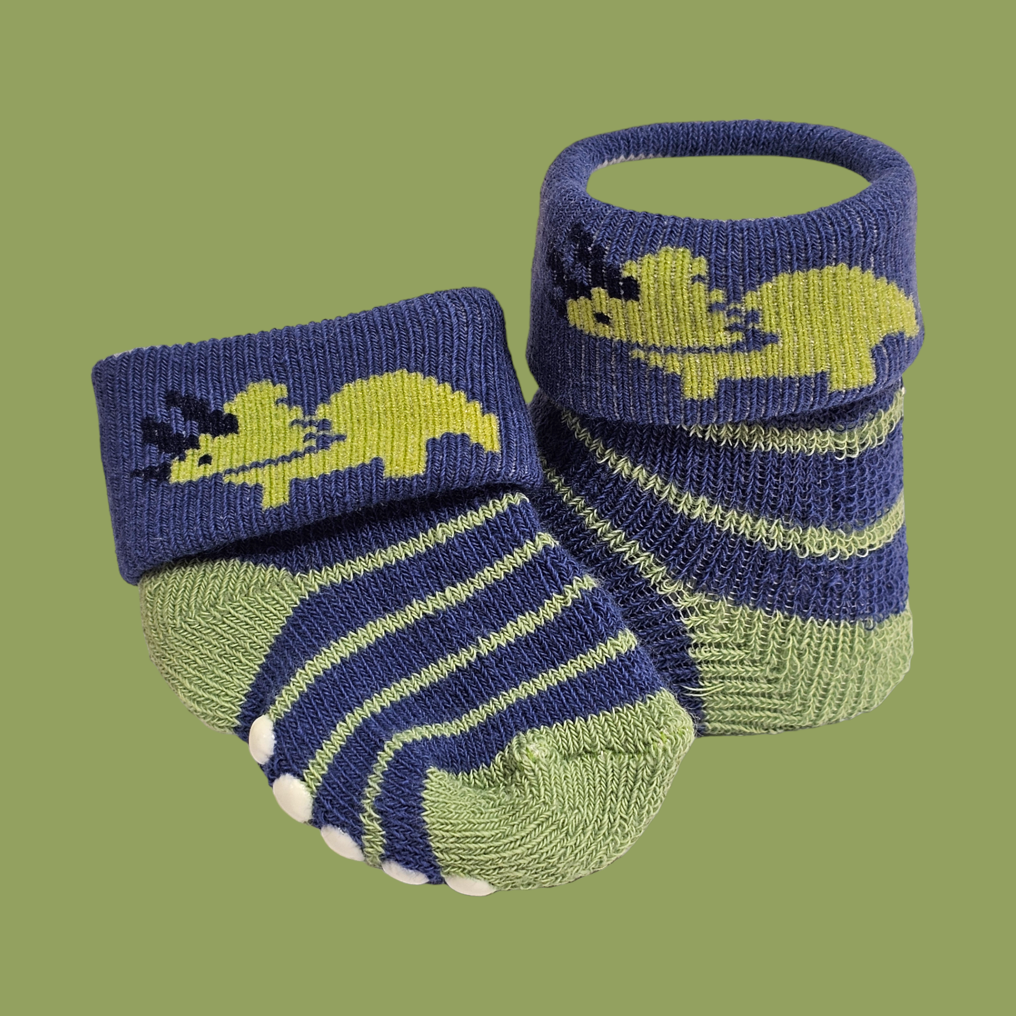 Hudson Pack of 3 Baby Boy Socks (0-6M)