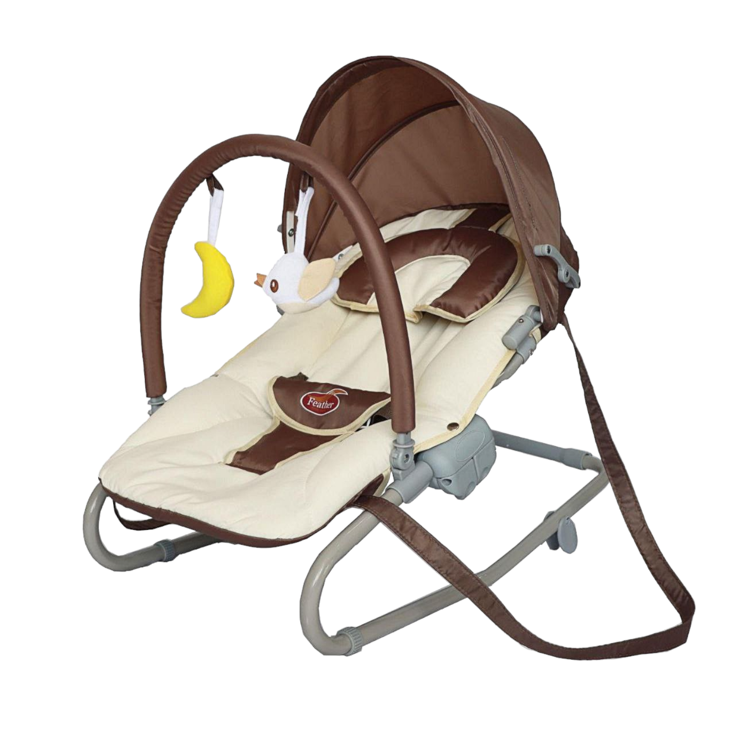 Baby Rocker with Canopy Shades