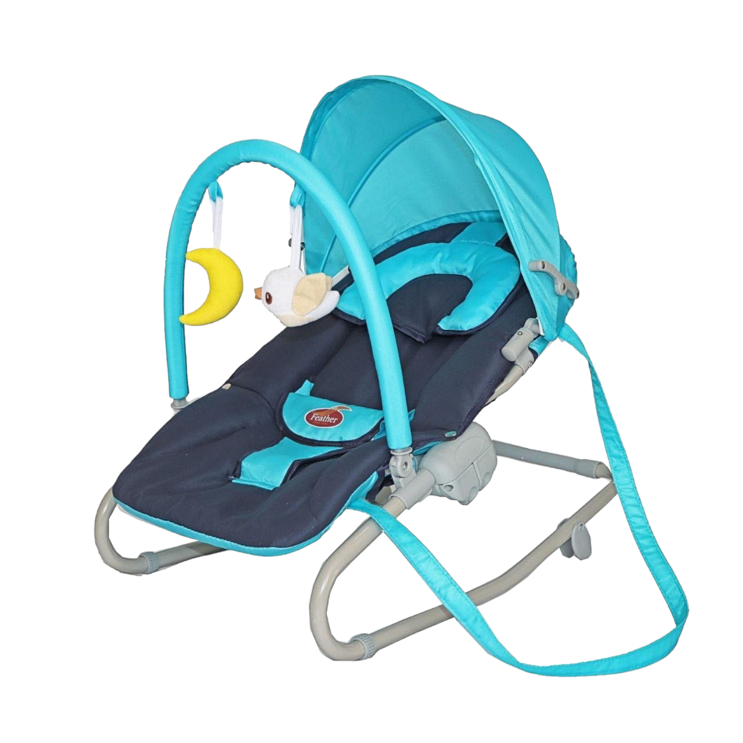 Baby Rocker with Canopy Shades